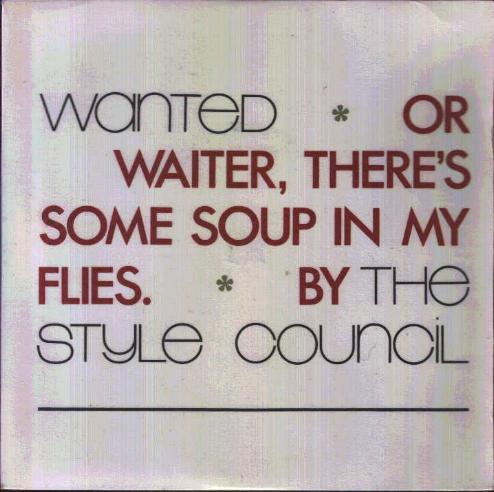 Style Council - Wanted Record