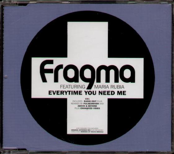 Fragma Feat Maria Rubia CD
