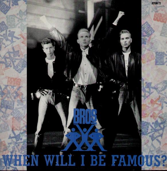 Bros - When Will I Be Famous LP