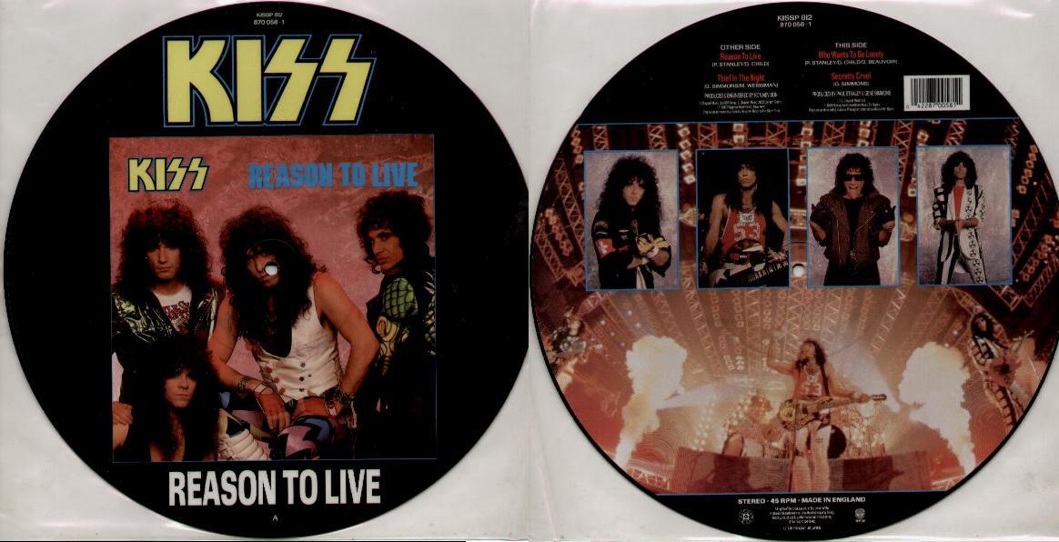 Kiss - Reason To Live CD