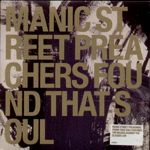 Manic Street Preachers - Found That Soul CD
