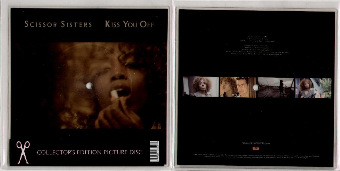 Scissor Sisters - Kiss You Off Record
