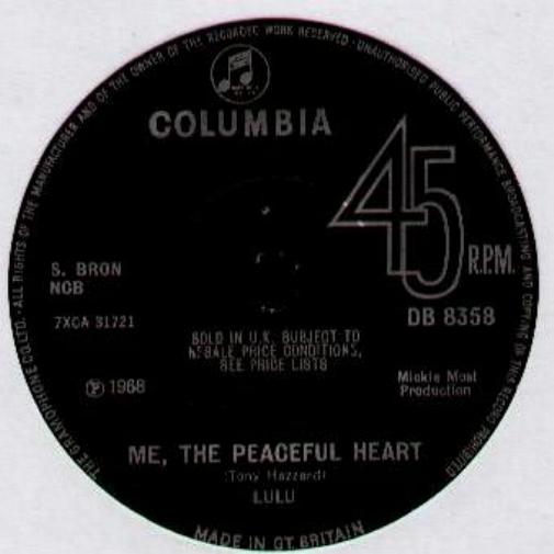 Lulu - Me The Peaceful Heart