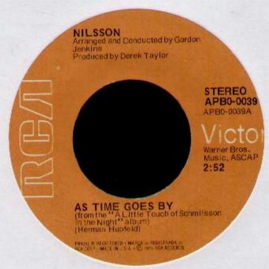 Nilsson - As Time Goes By LP
