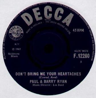 Paul & Barry Ryan 7"