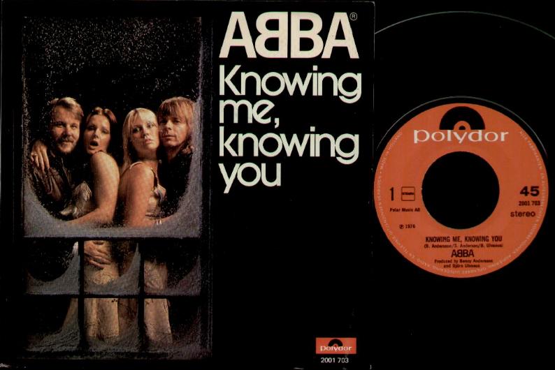 Abba - Knowing Me Knowing You Record
