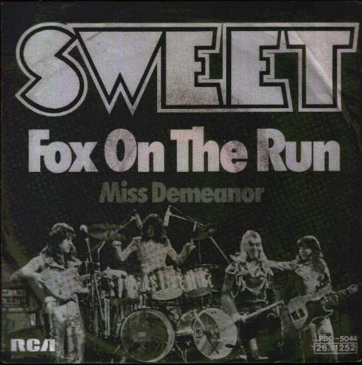 Sweet - Fox On The Run Record