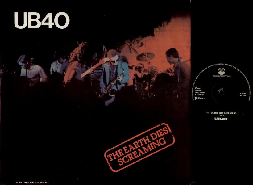 Ub40 - The Earth Dies Screaming Record