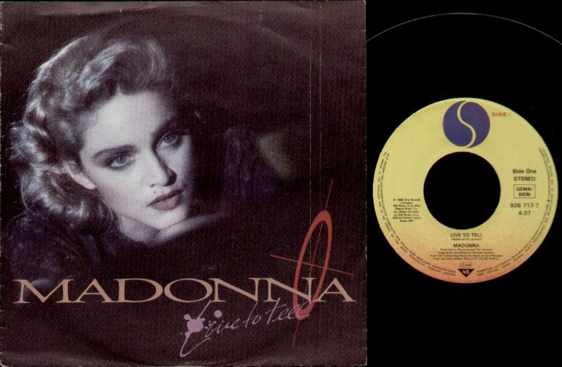 Madonna - Live To Tell Album