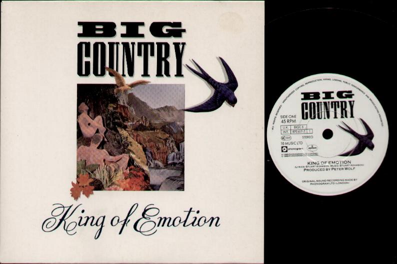 Big Country - King Of Emotion Record
