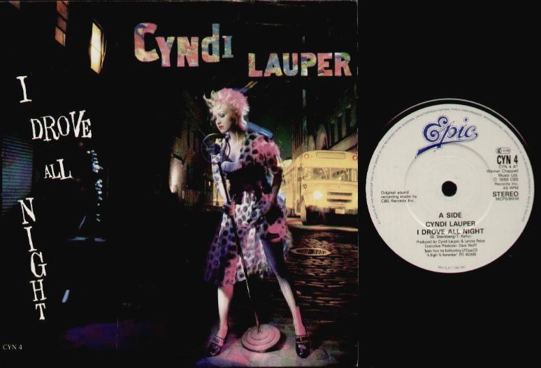 Cyndi Lauper I Drove All Night Records, LPs, Vinyl and CDs MusicStack