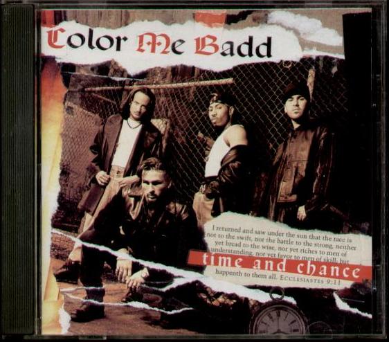 Color Me Badd - Time And Chance Single