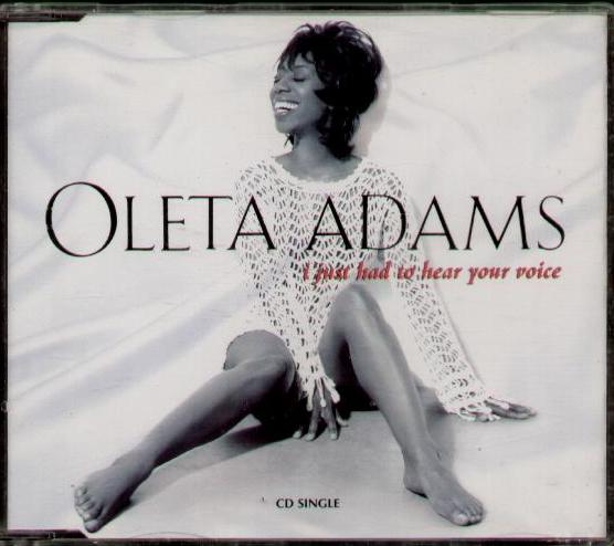 Oleta Adams - I Just Had To Hear Your Voice Record