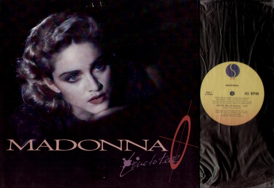 Madonna - Live To Tell LP