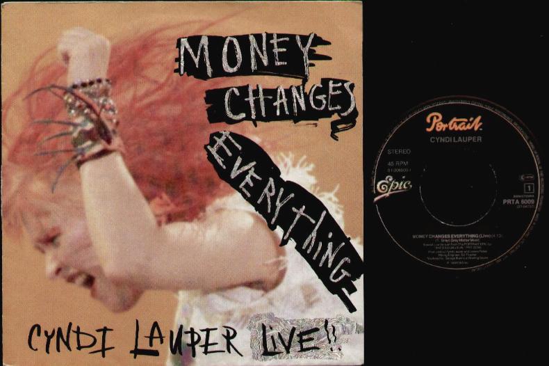Cyndi Lauper - Money Changes Everything