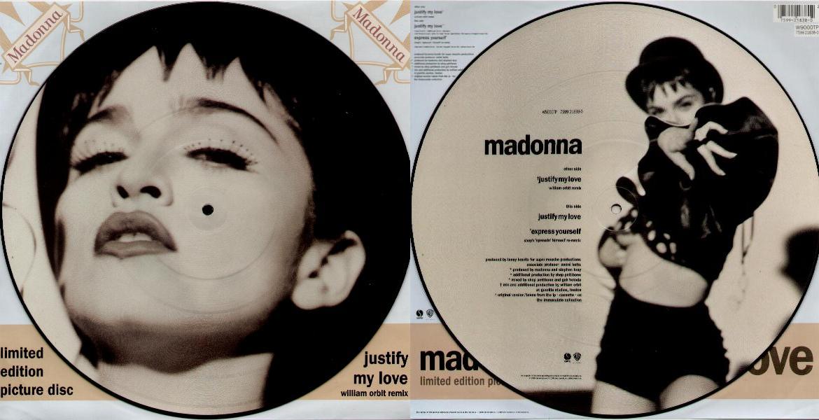 Madonna - Justify My Love Record