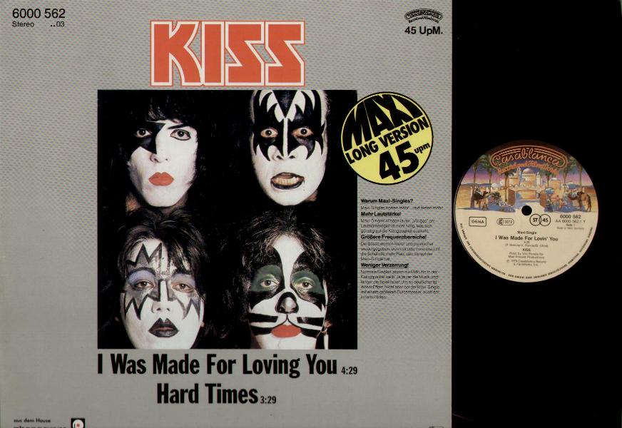 Kiss - I Was Made For Lovin You LP