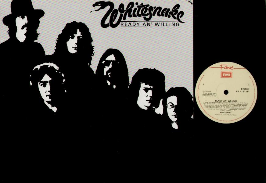 Whitesnake - Ready An Willing Record