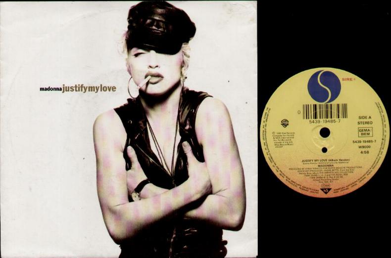 Madonna - Justify My Love LP