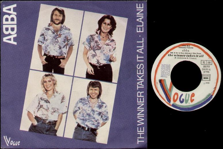 Abba - The Winner Takes It All LP