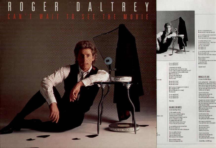 Roger Daltrey - Can't Wait To See The Movie Record