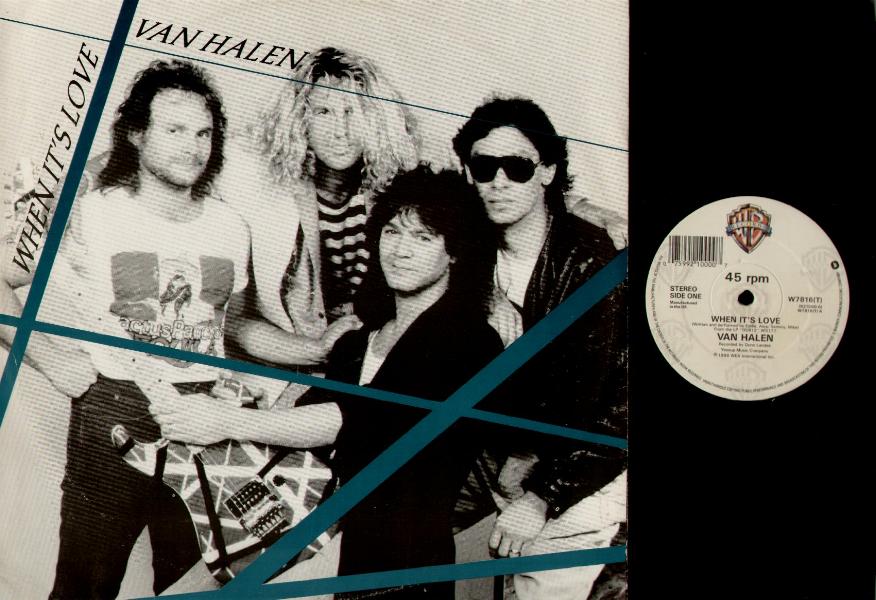 Van Halen - When It's Love Record