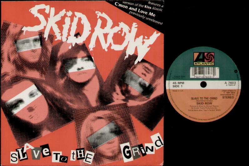 Skid Row - Slave To The Grind Record
