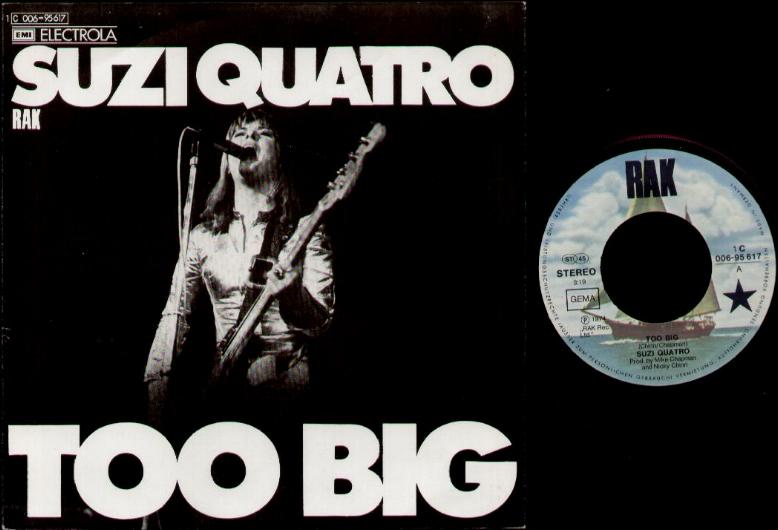 Suzi Quatro - Too Big CD