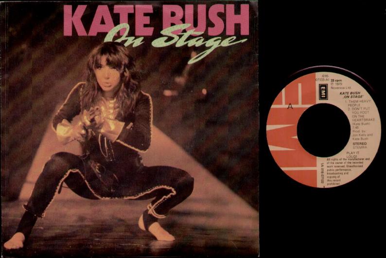 Kate Bush - On Stage Single