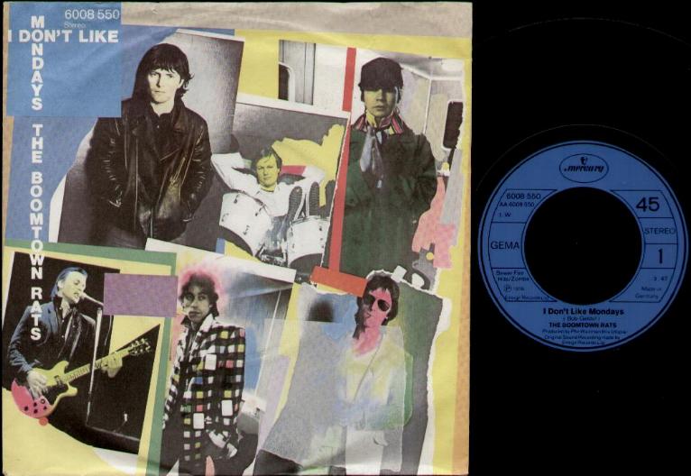 Boomtown Rats - I Don't Like Mondays Record
