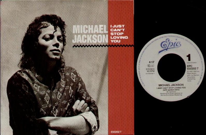 Michael Jackson - I Just Can't Stop Loving You Album