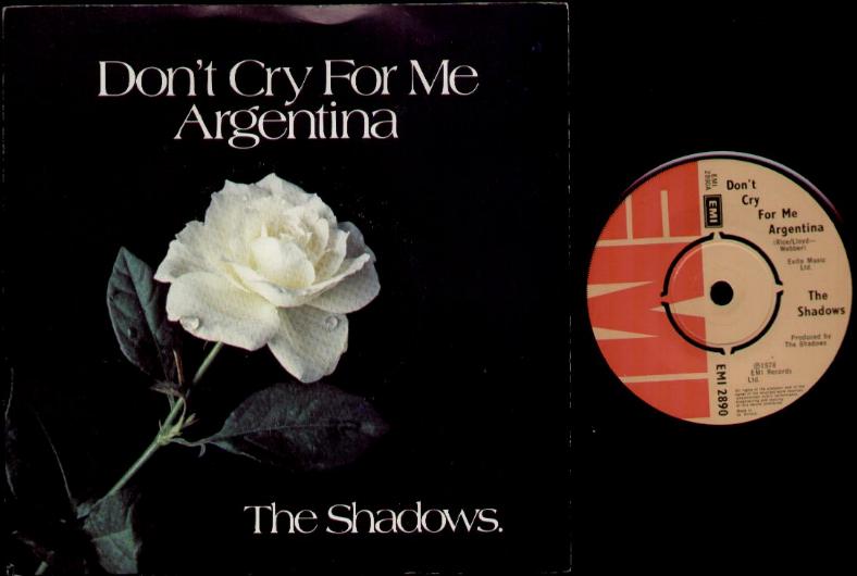 Don't Cry For Me Argentina - Shadows