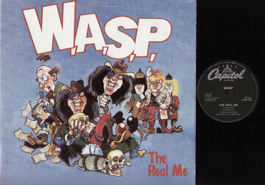 Wasp - The Real Me Record