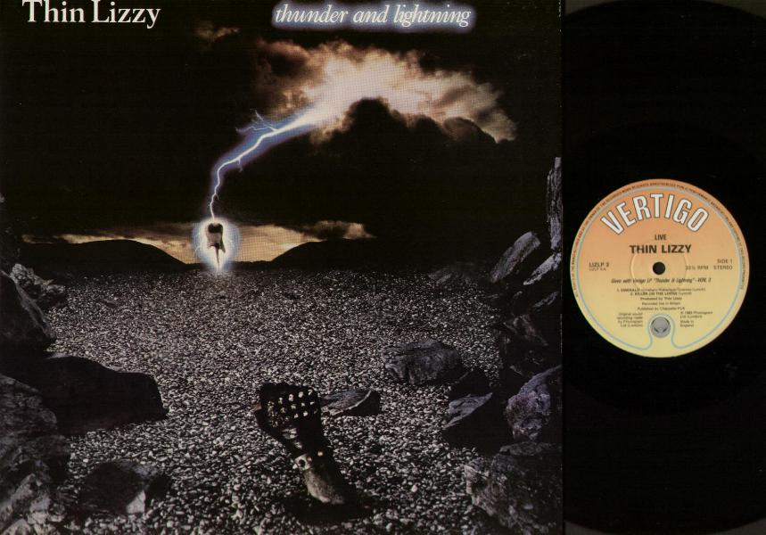 Thin Lizzy - Thunder And Lightning LP