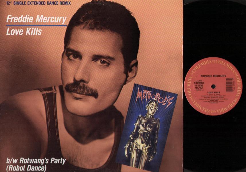 Freddie Mercury - Love Kills LP