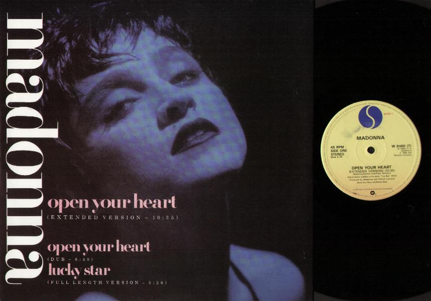 Madonna - Open Your Heart Single