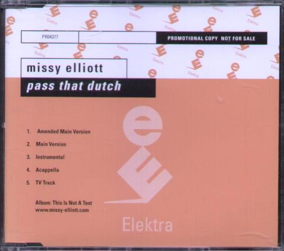 Missy Elliott - Pass That Dutch