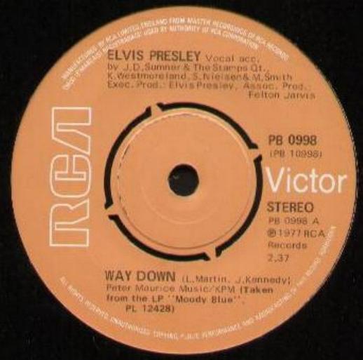 Elvis Presley - Way Down Album