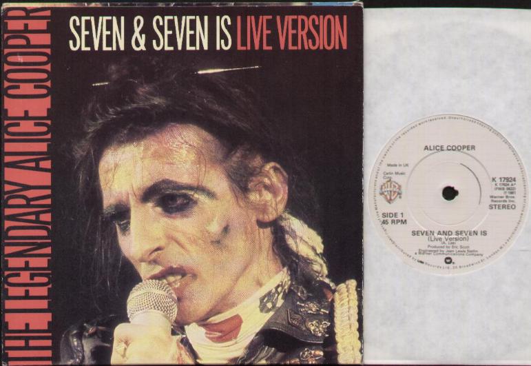 Alice Cooper - Seven & Seven Is-live