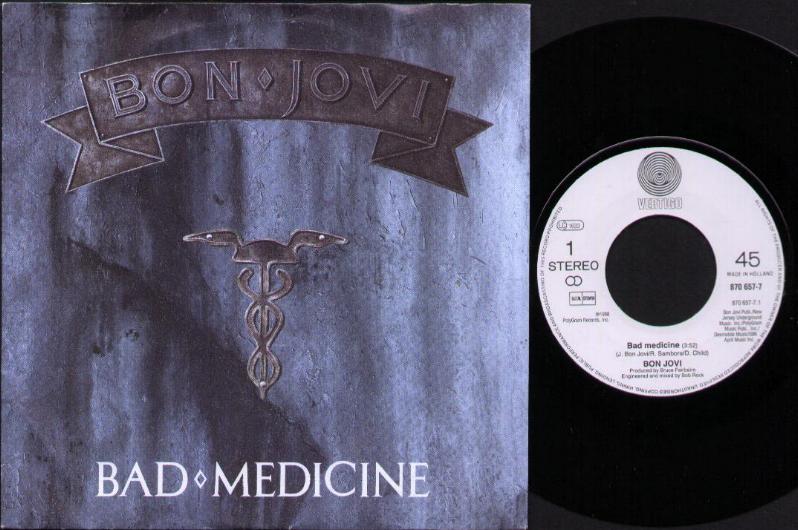 Bon Jovi - Bad Medicine Single
