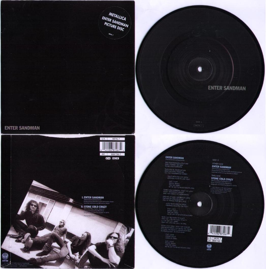 Metallica - Enter Sandman Album