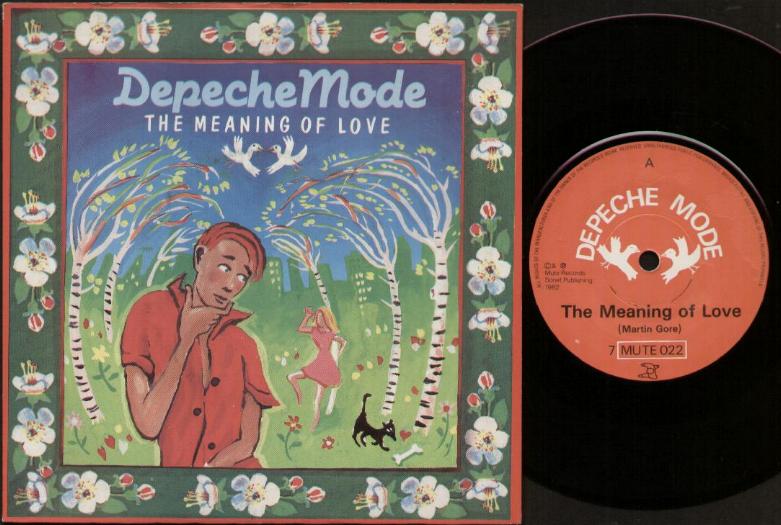 Depeche Mode - The Meaning Of Love Record