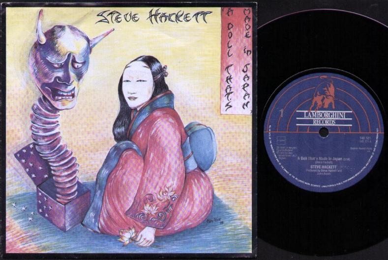 STEVE HACKETT - A DOLL THATS MADE IN JAPAN - 45T (SP 2 titres)