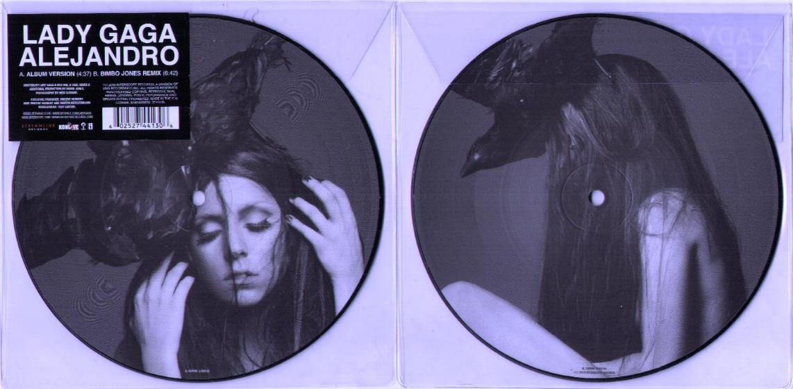 LADY GAGA - ALEJANDRO - 45T (SP 2 titres)