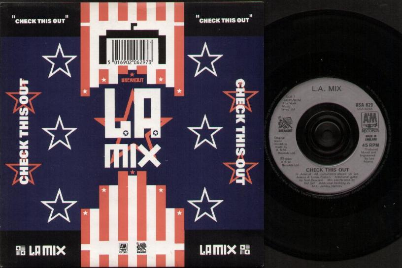 LA MIX L.A. MIX - CHECK THIS OUT - 45T (SP 2 titres)