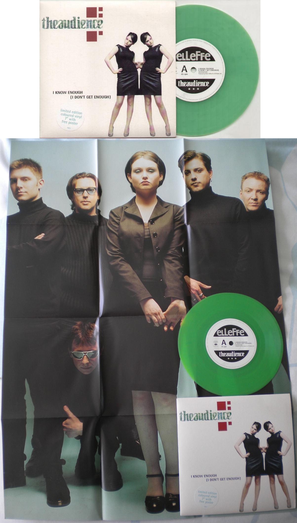 AUDIENCE-SOPHIE ELLIS BEXTOR - I KNOW ENOUGH - 45T (SP 2 titres)