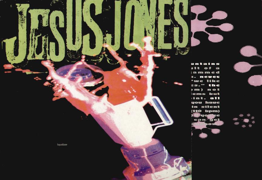 Jesus Jones - Liquidizer CD