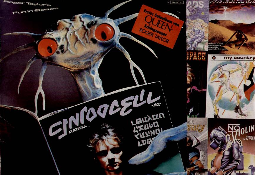 Roger Taylor - Fun In Space Record