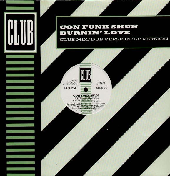 Con Funk Shun - Burnin Love Record