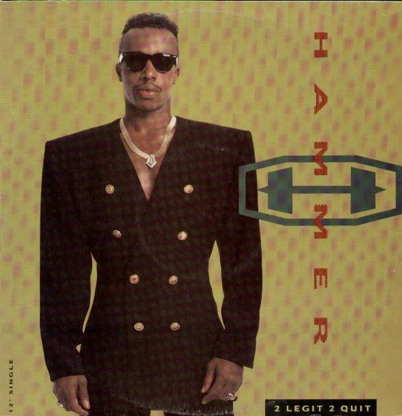 M.C. HAMMER - 2 LEGIT 2 QUIT - Maxi 45T